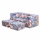 Magical Glow-in-the-Dark Modular Play Sofa - Foldable Flannel Blocks for Toddlers