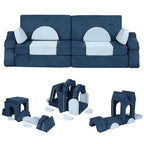 Modular Kids Play Sofa - Multi-Piece Creative Foam Building Blocks
