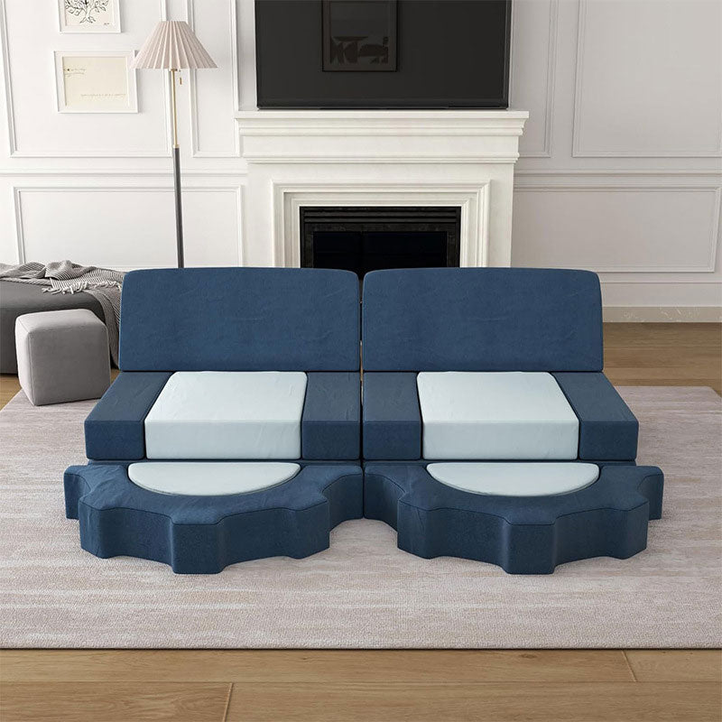 Modular Kids Play Sofa - Multi-Piece Creative Foam Building Blocks