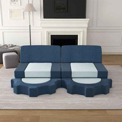 Modular Kids Play Sofa - Multi-Piece Creative Foam Building Blocks