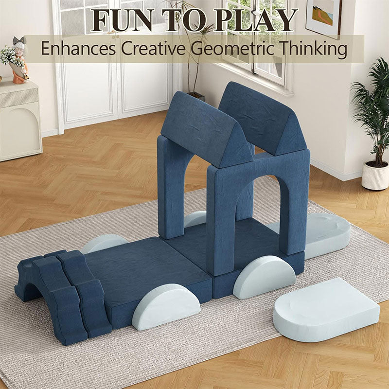 Modular Kids Play Sofa - Multi-Piece Creative Foam Building Blocks