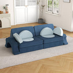 Modular Kids Play Sofa - Multi-Piece Creative Foam Building Blocks