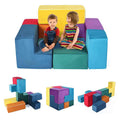 Transformative Magic Cube Play Couch - 7-Piece Creative Lounge