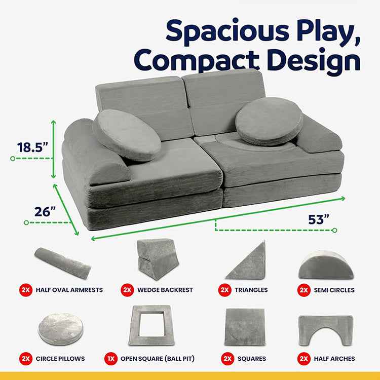 Wholesale Modular Kids Play Sofa - Factory Direct Foam Building Blocks