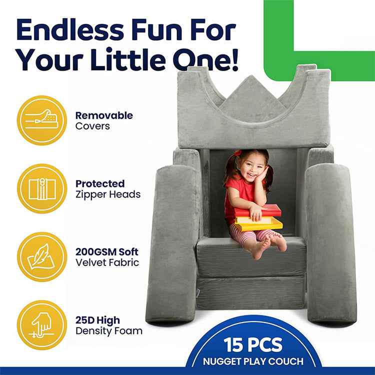 Wholesale Modular Kids Play Sofa - Factory Direct Foam Building Blocks