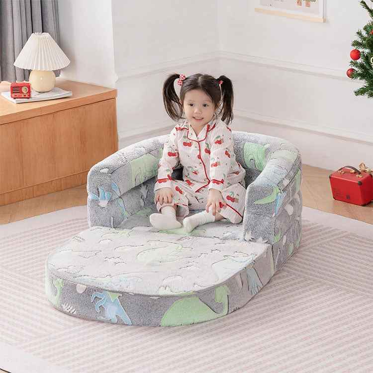 Bulk Multi-functional Glow-in-the-Dark Kids Sofa | Durable Foam Sleeper Chair