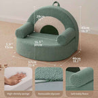Bulk Rainbow Foam Toddler Armchair | Customizable Kids Furniture Supplier