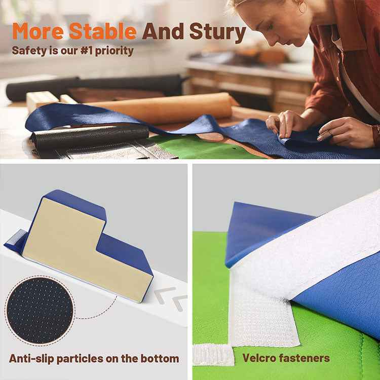 Wholesale 6-Piece Vegan Leather Soft Play Set - Durable Foam Climbing Blocks
