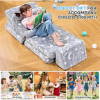 Magical Luminous Modular Play Couch | Kids Fort Building Block Sofa Bed